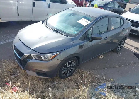 2021 Nissan Versa Sv Xtronic Cvt from USA, damaged, VIN 3N1CN8EV2ML834073